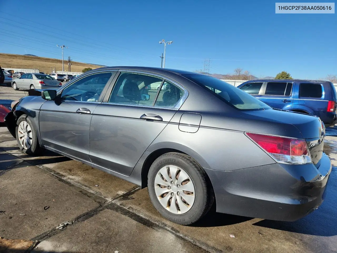1HGCP2F38AA050616 2010 Honda Accord Lx