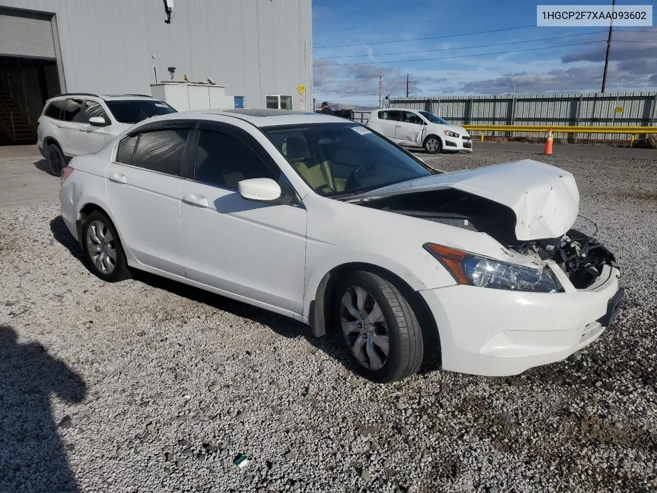 1HGCP2F7XAA093602 2010 Honda Accord Ex