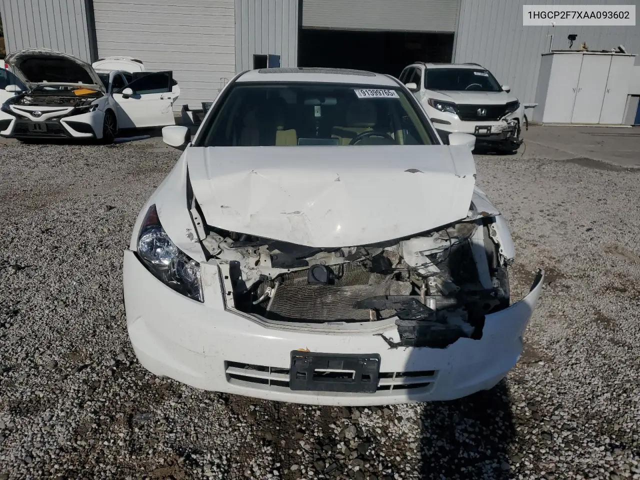 1HGCP2F7XAA093602 2010 Honda Accord Ex