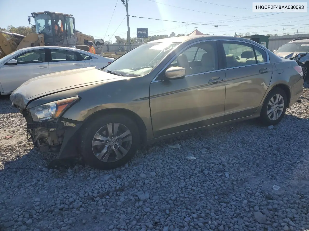 1HGCP2F48AA080093 2010 Honda Accord Lxp