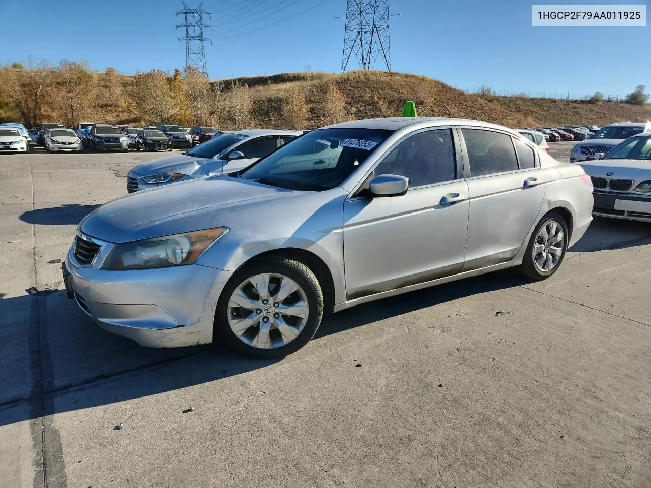 1HGCP2F79AA011925 2010 Honda Accord Ex