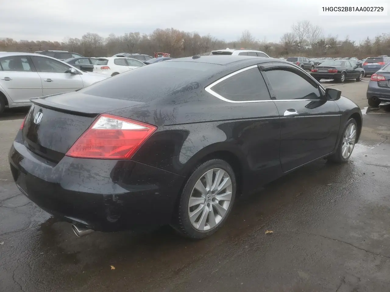 1HGCS2B81AA002729 2010 Honda Accord Exl
