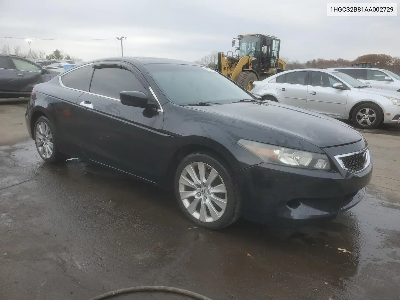 1HGCS2B81AA002729 2010 Honda Accord Exl