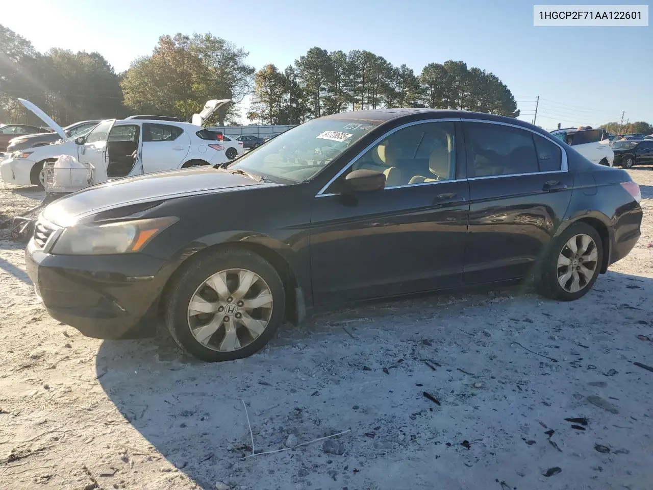 1HGCP2F71AA122601 2010 Honda Accord Ex