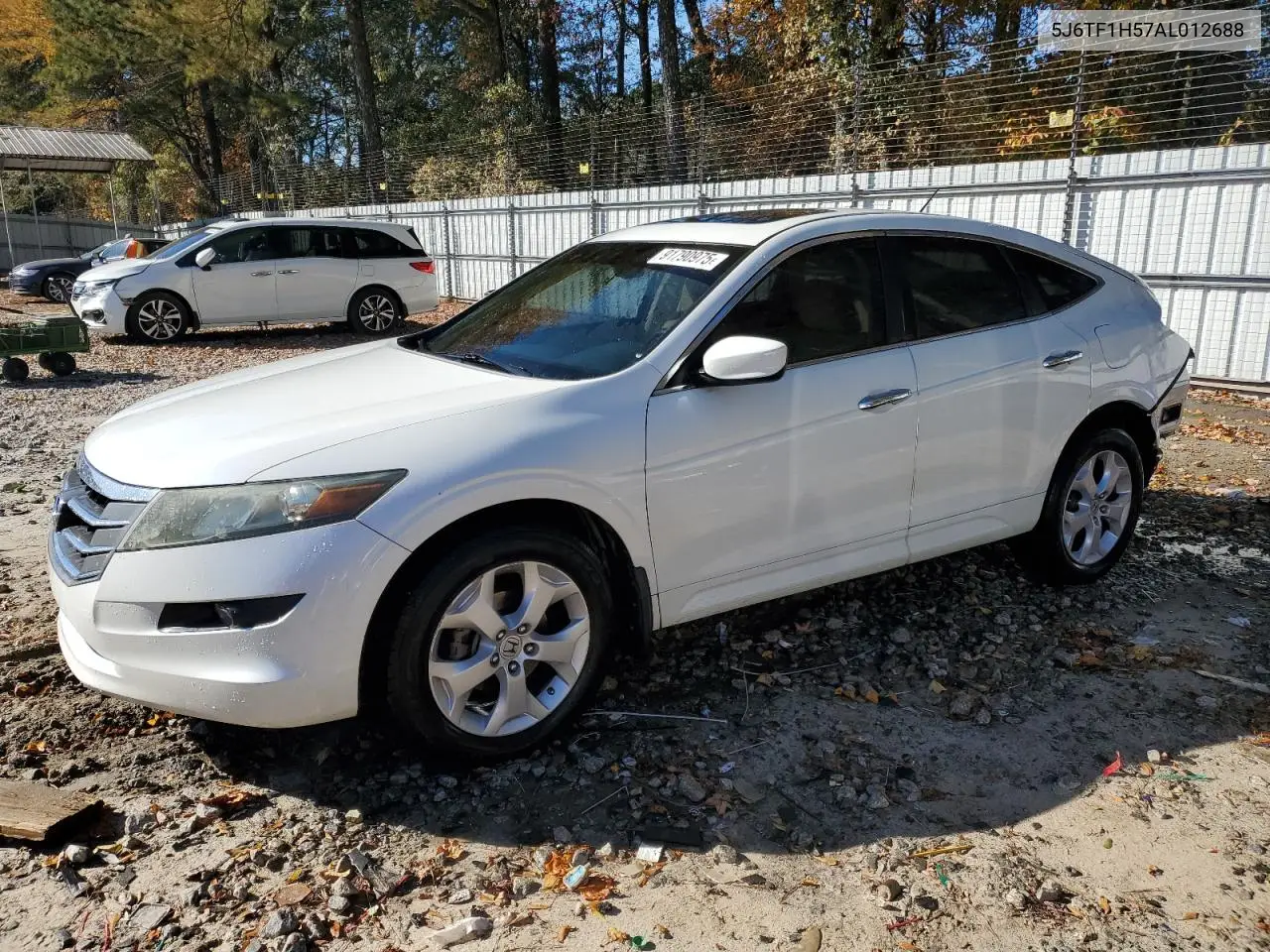 5J6TF1H57AL012688 2010 Honda Accord Crosstour Exl