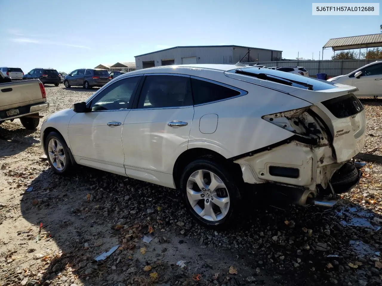 5J6TF1H57AL012688 2010 Honda Accord Crosstour Exl