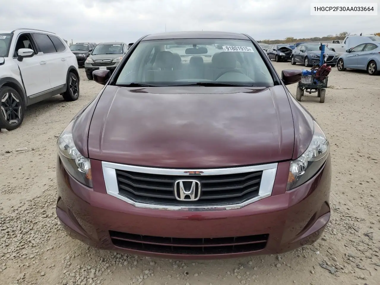 1HGCP2F30AA033664 2010 Honda Accord Lx
