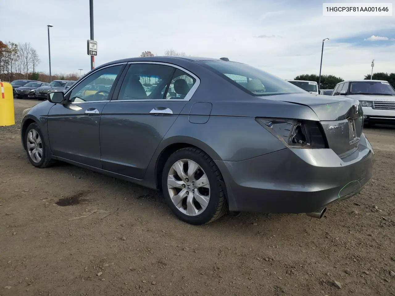 1HGCP3F81AA001646 2010 Honda Accord Exl
