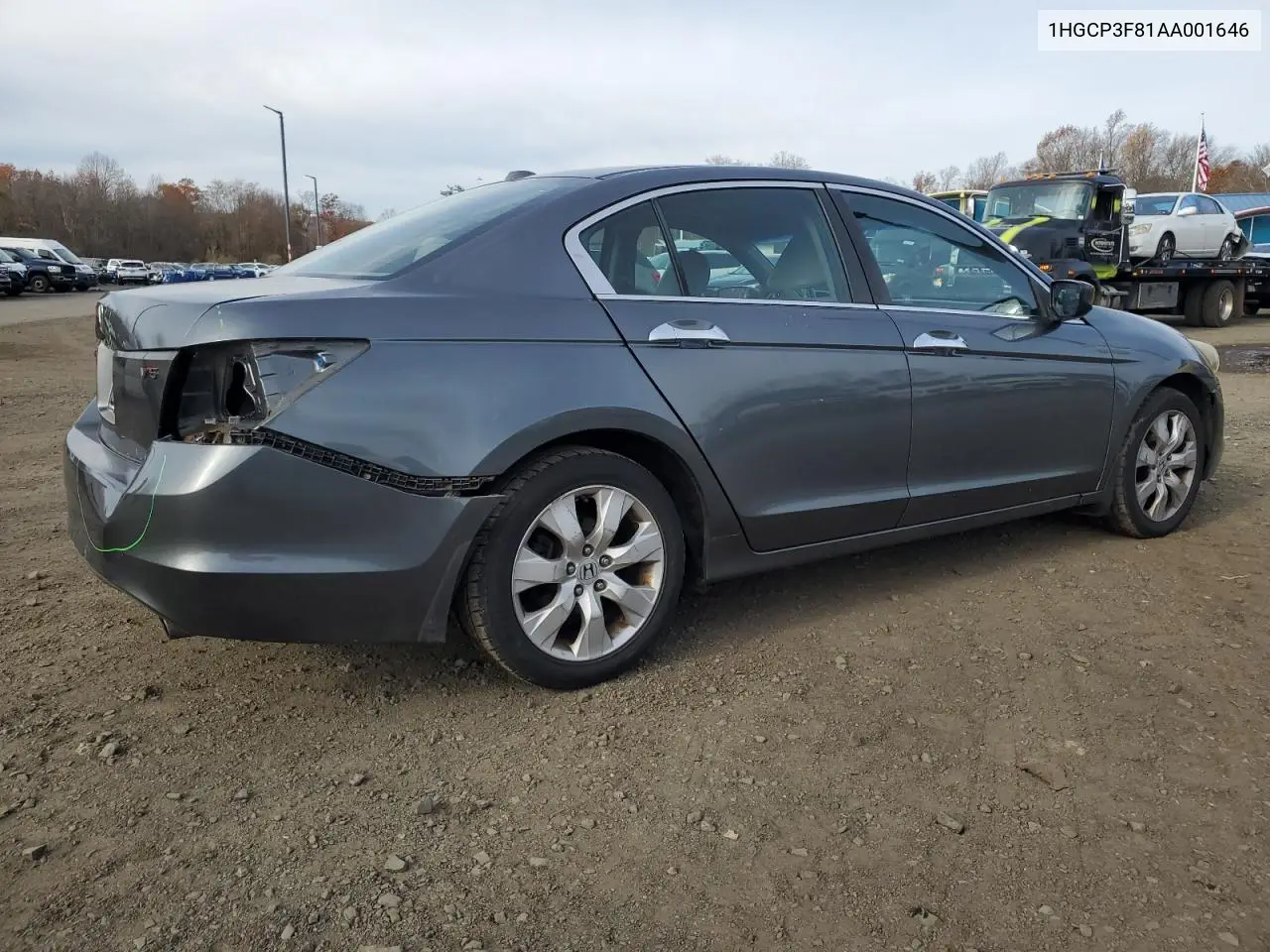 1HGCP3F81AA001646 2010 Honda Accord Exl