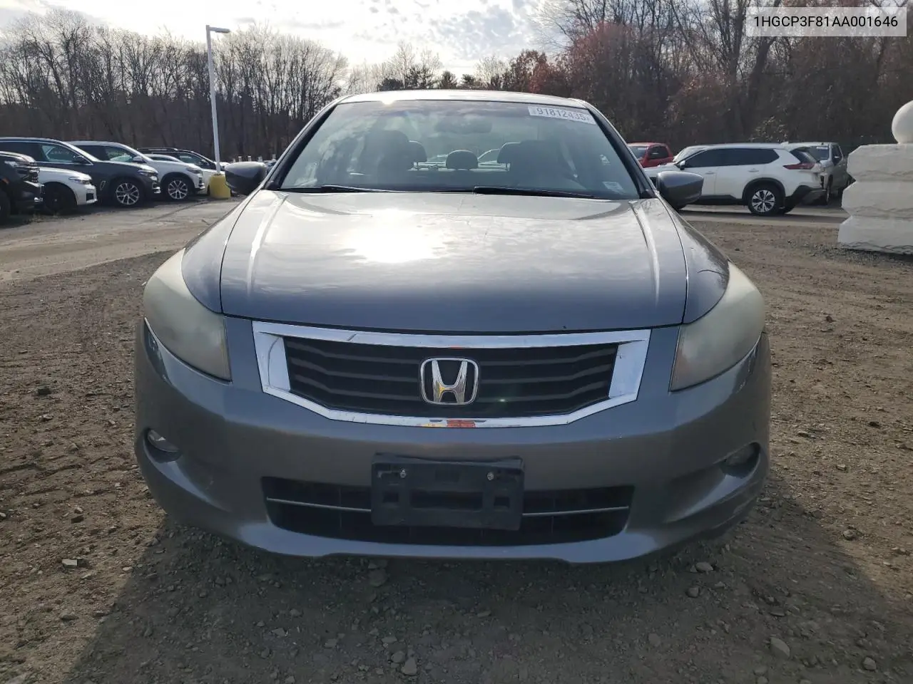 1HGCP3F81AA001646 2010 Honda Accord Exl