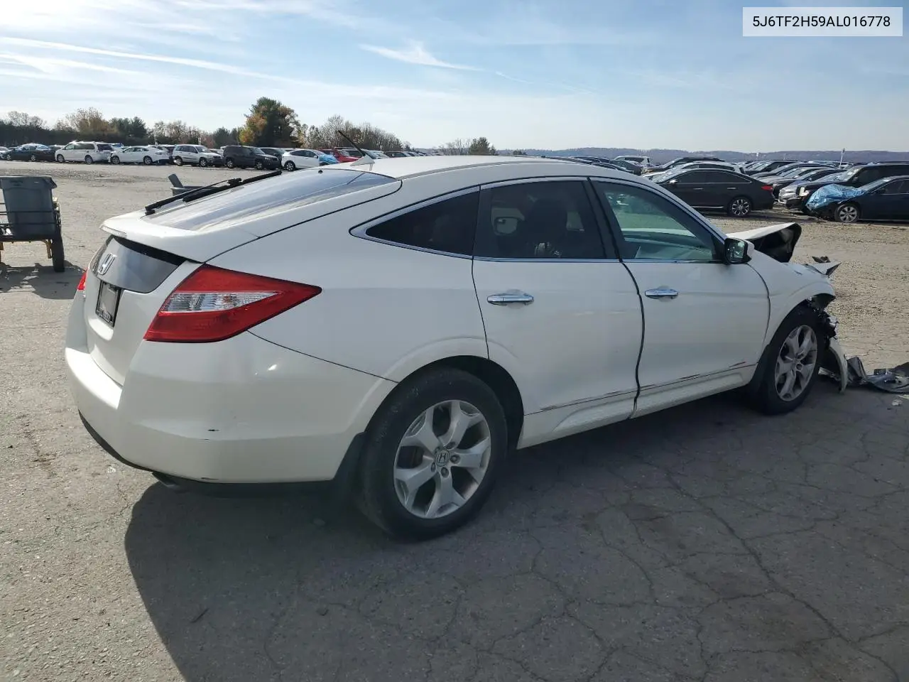 5J6TF2H59AL016778 2010 Honda Accord Crosstour Exl
