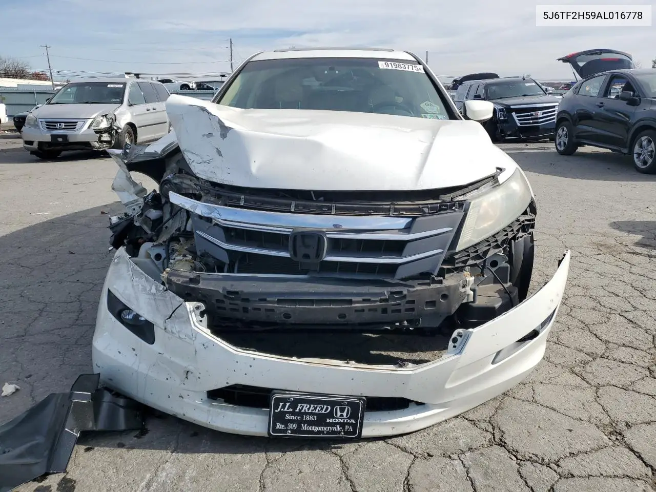 5J6TF2H59AL016778 2010 Honda Accord Crosstour Exl