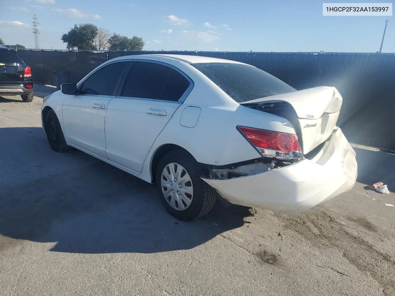 1HGCP2F32AA153997 2010 Honda Accord Lx