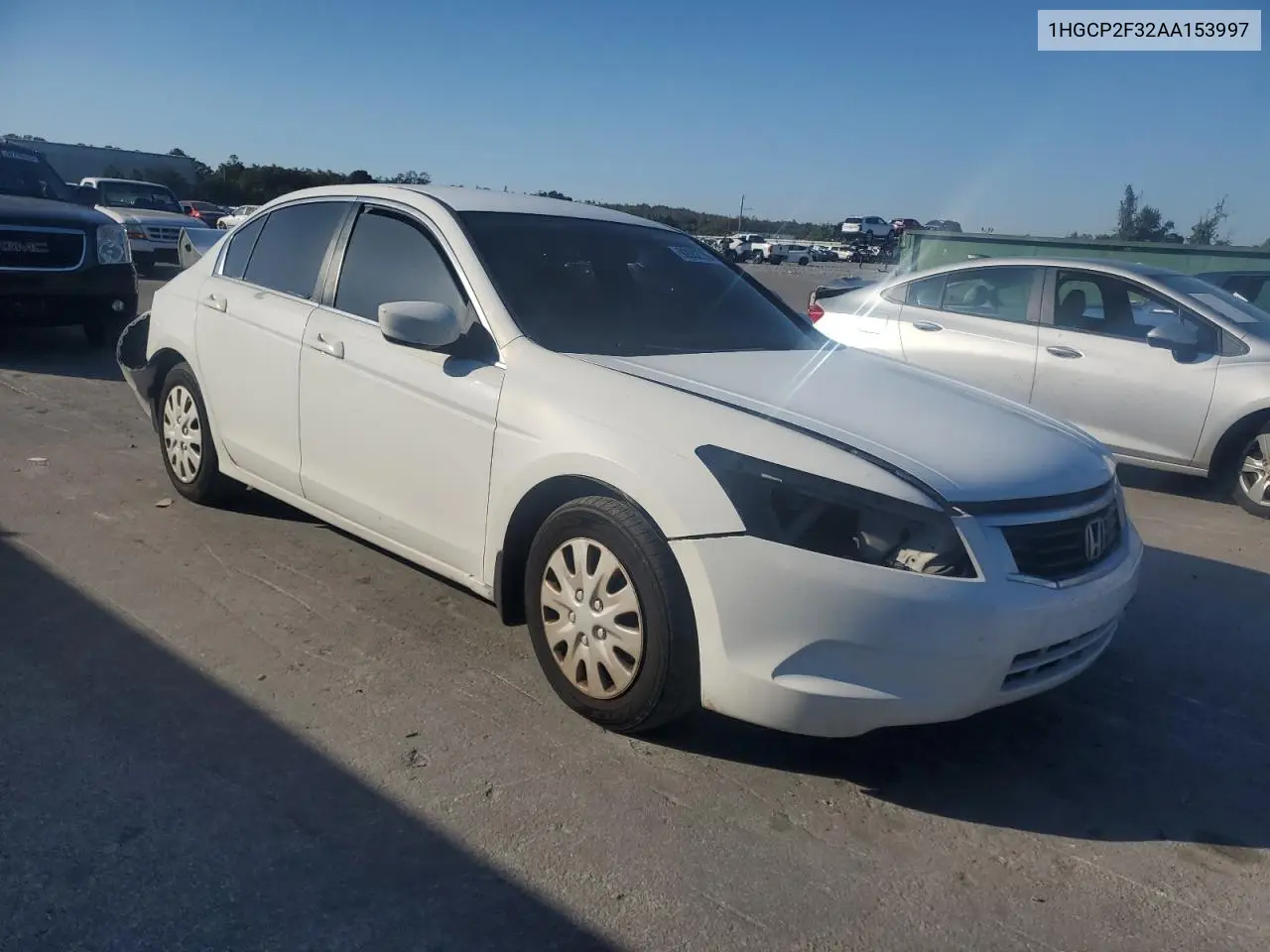 1HGCP2F32AA153997 2010 Honda Accord Lx