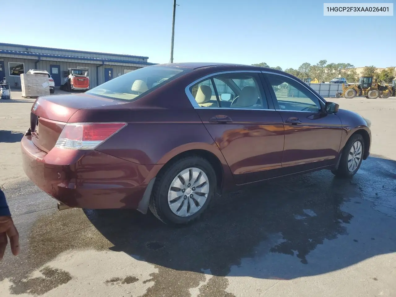 1HGCP2F3XAA026401 2010 Honda Accord Lx