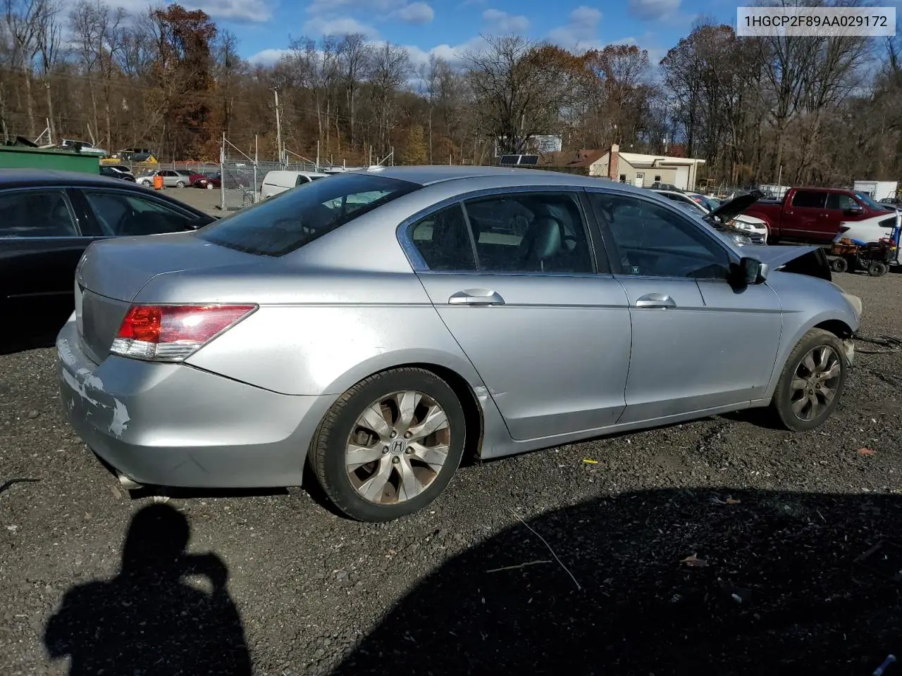 1HGCP2F89AA029172 2010 Honda Accord Exl