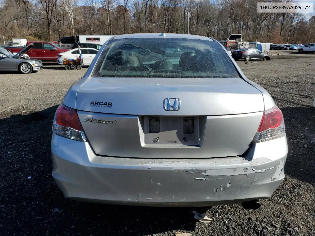 1HGCP2F89AA029172 2010 Honda Accord Exl