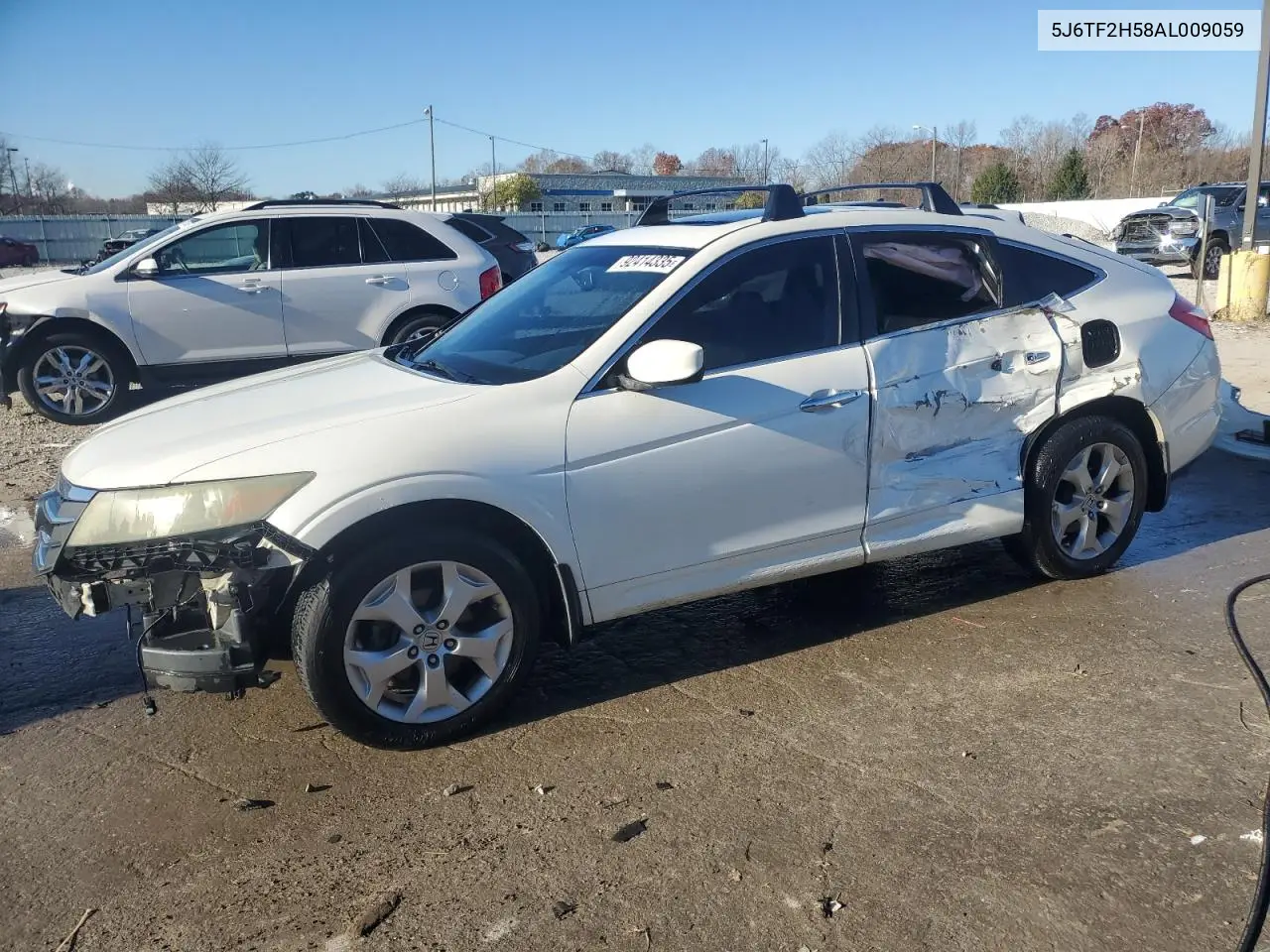 5J6TF2H58AL009059 2010 Honda Accord Crosstour Exl