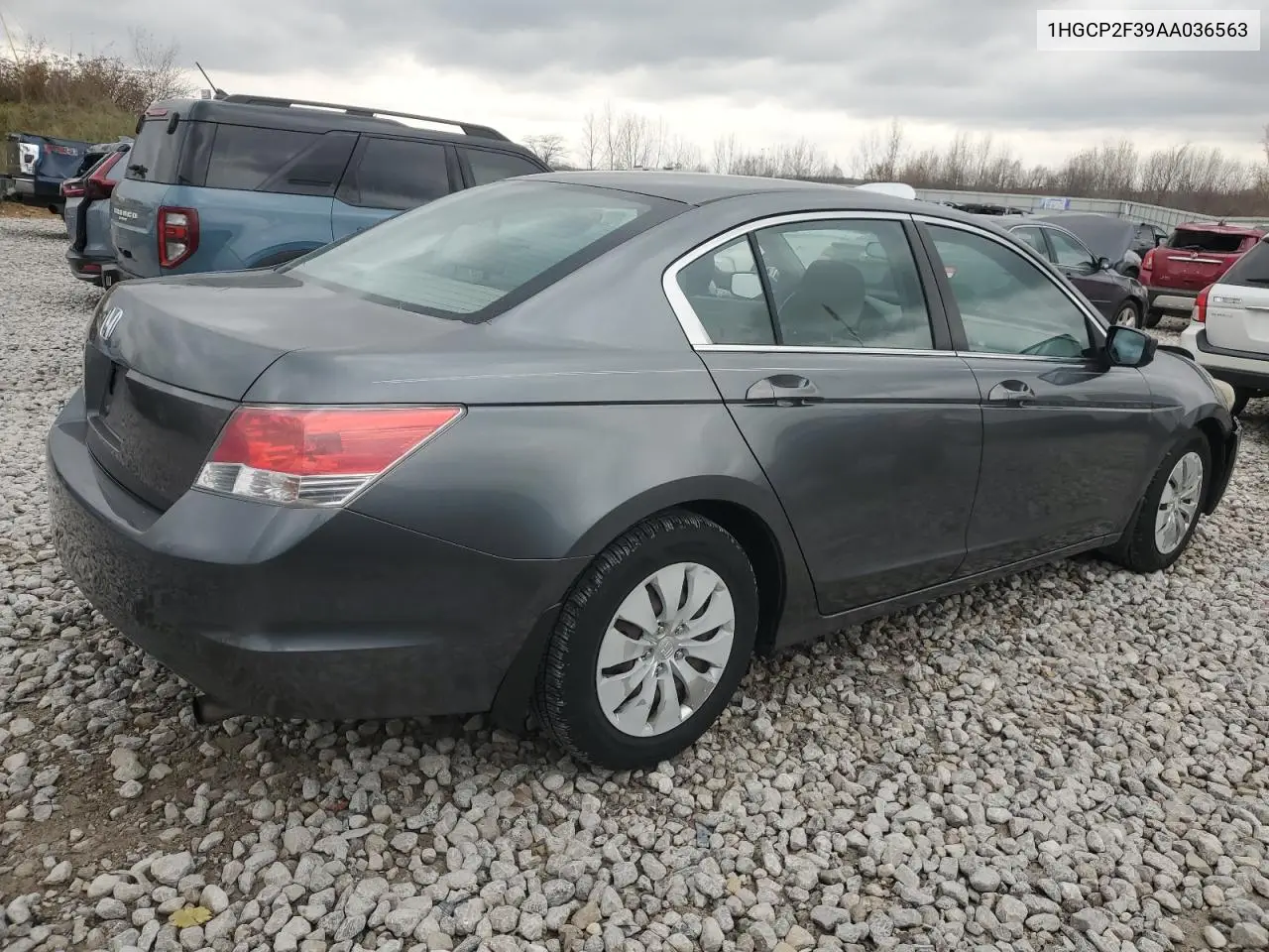 1HGCP2F39AA036563 2010 Honda Accord Lx