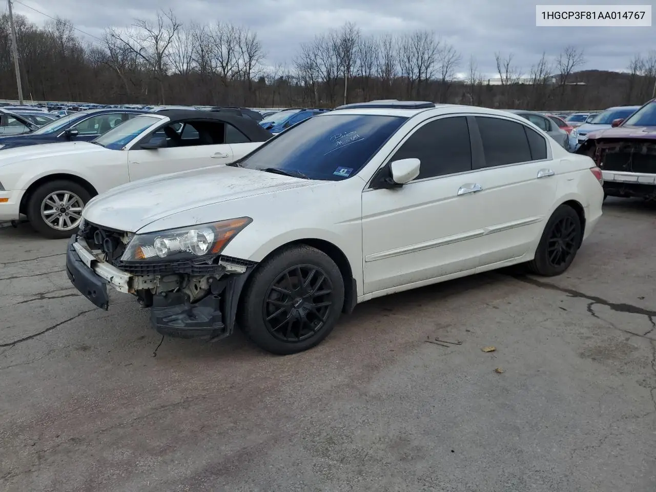 1HGCP3F81AA014767 2010 Honda Accord Exl