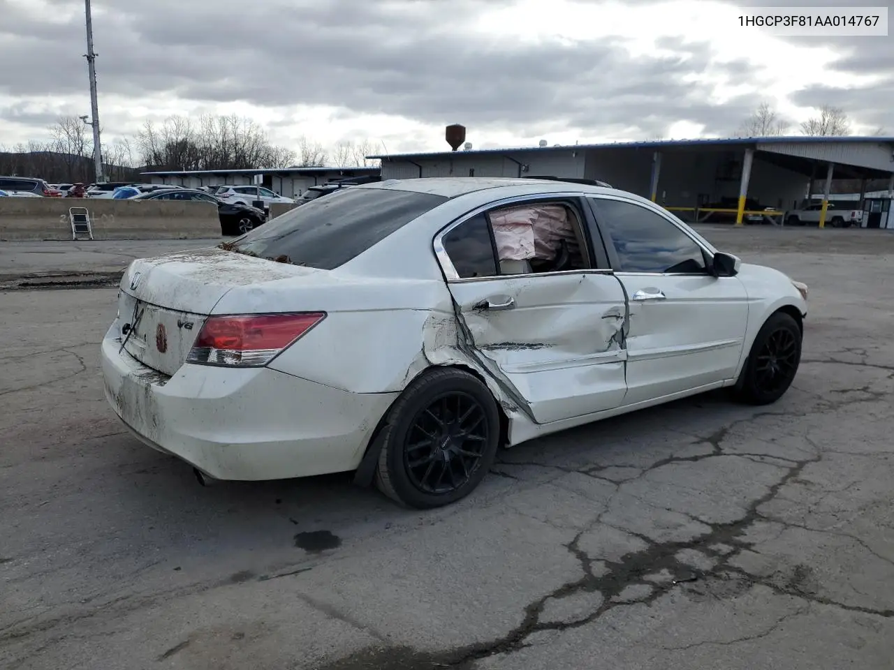 1HGCP3F81AA014767 2010 Honda Accord Exl
