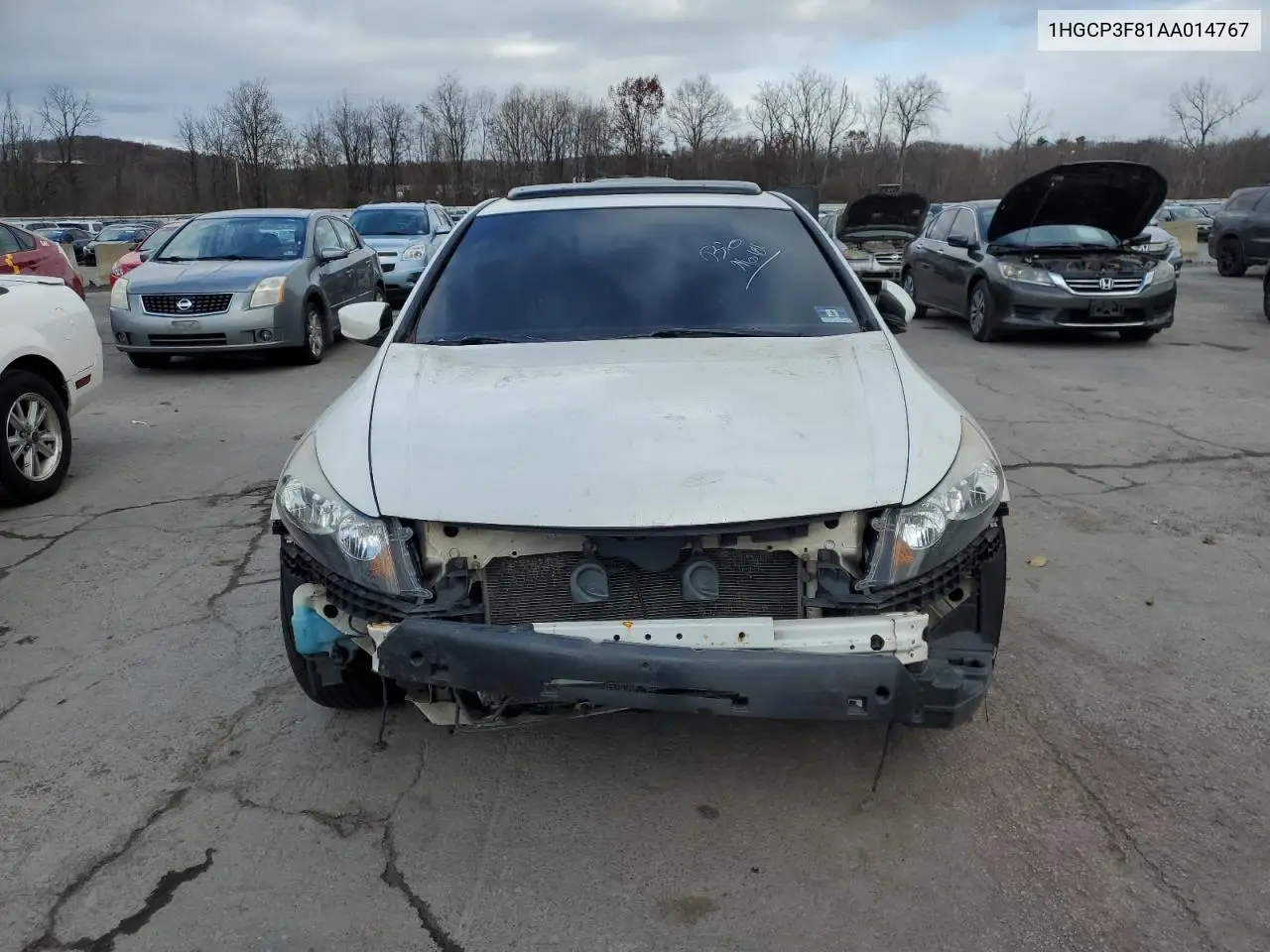 1HGCP3F81AA014767 2010 Honda Accord Exl