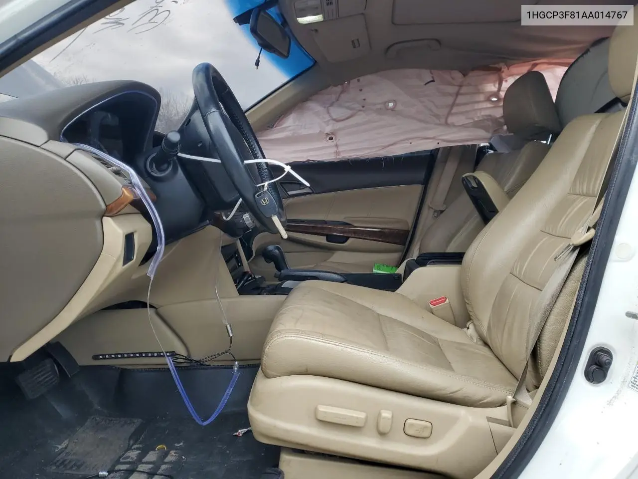 1HGCP3F81AA014767 2010 Honda Accord Exl