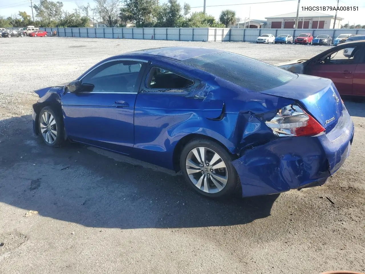 1HGCS1B79AA008151 2010 Honda Accord Ex