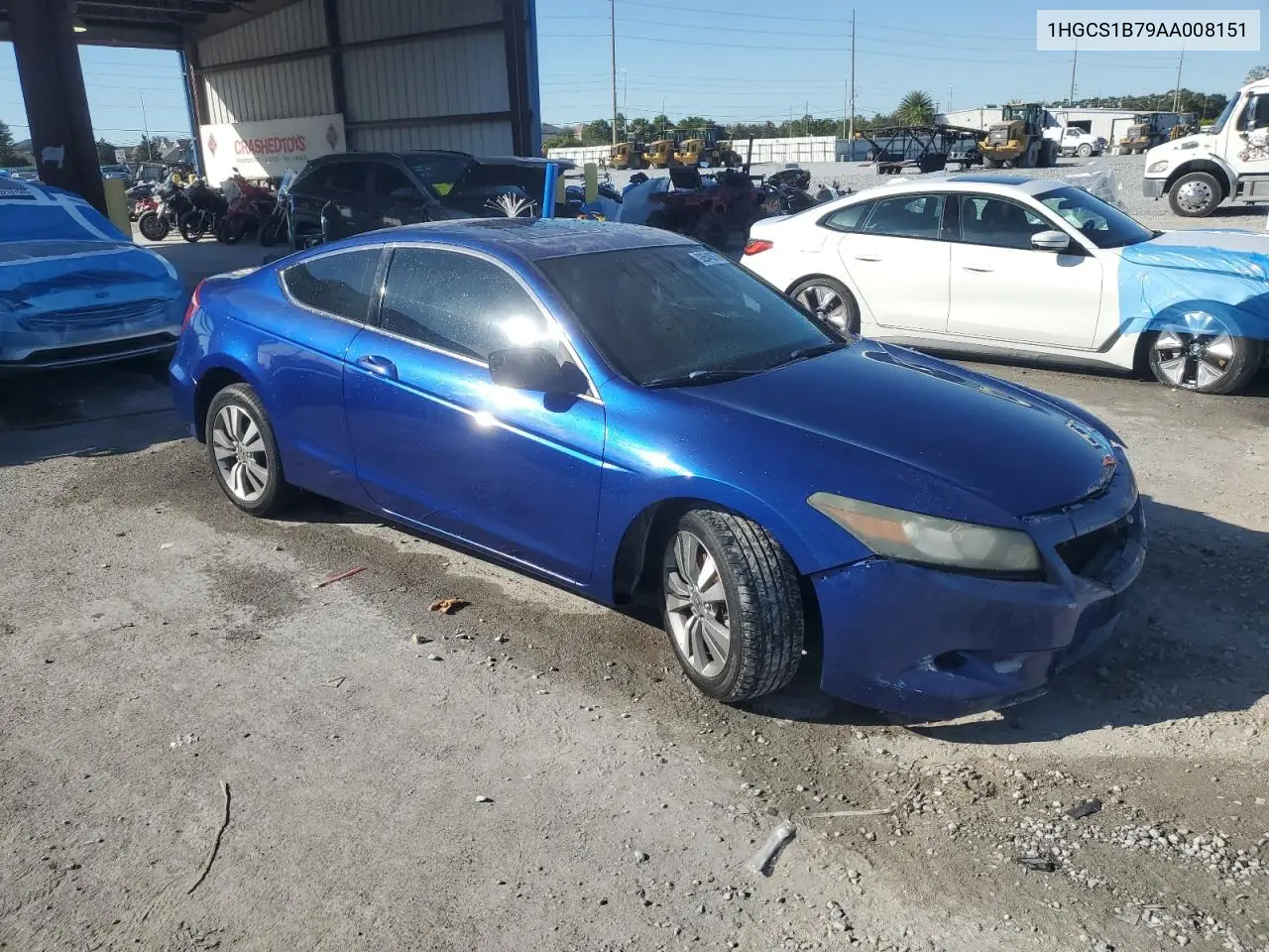 1HGCS1B79AA008151 2010 Honda Accord Ex