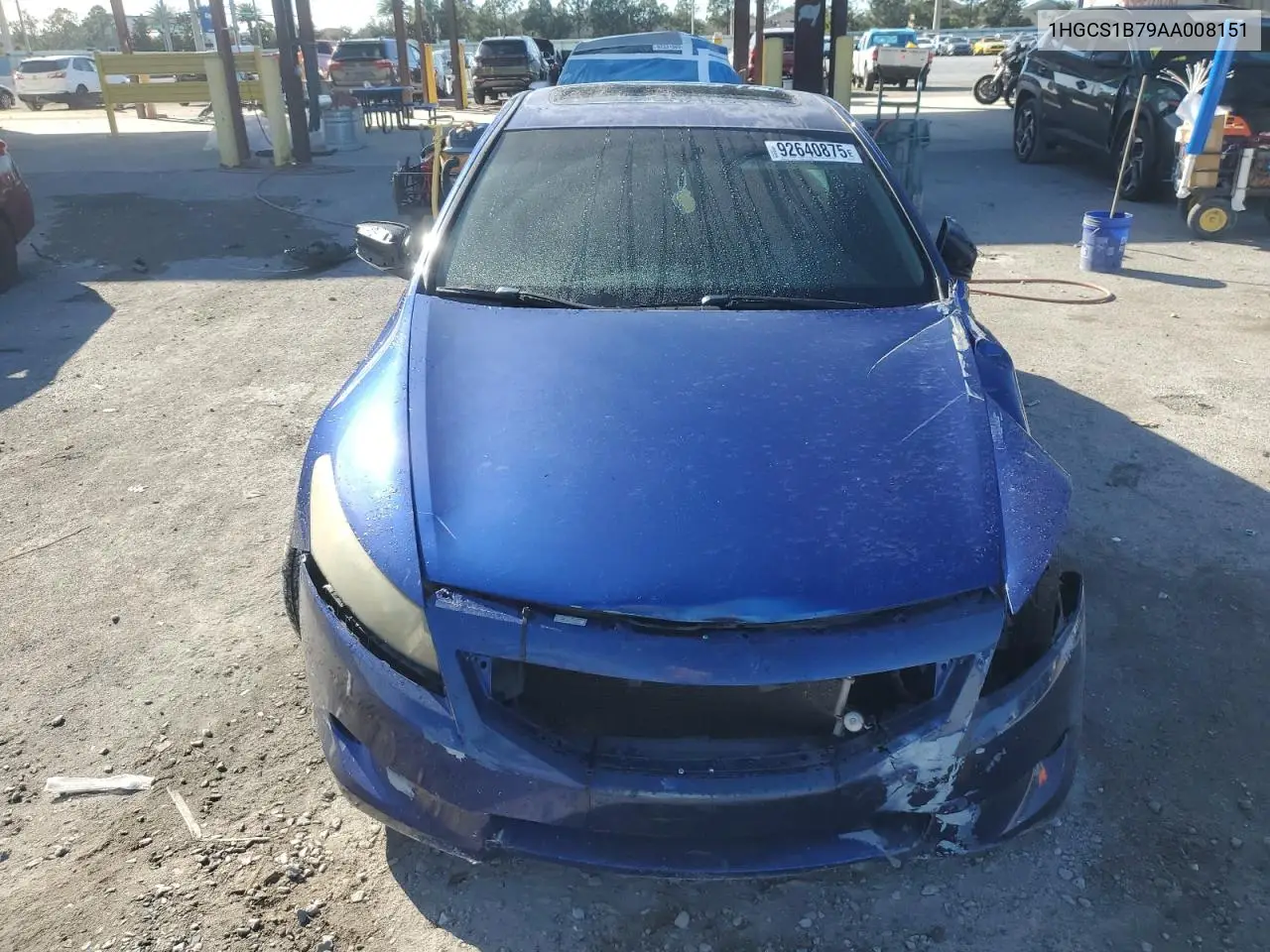1HGCS1B79AA008151 2010 Honda Accord Ex