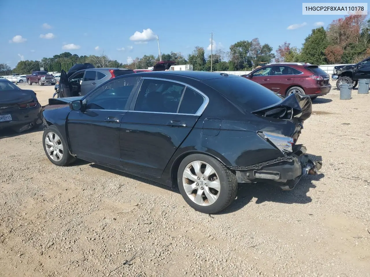 1HGCP2F8XAA110178 2010 Honda Accord Exl