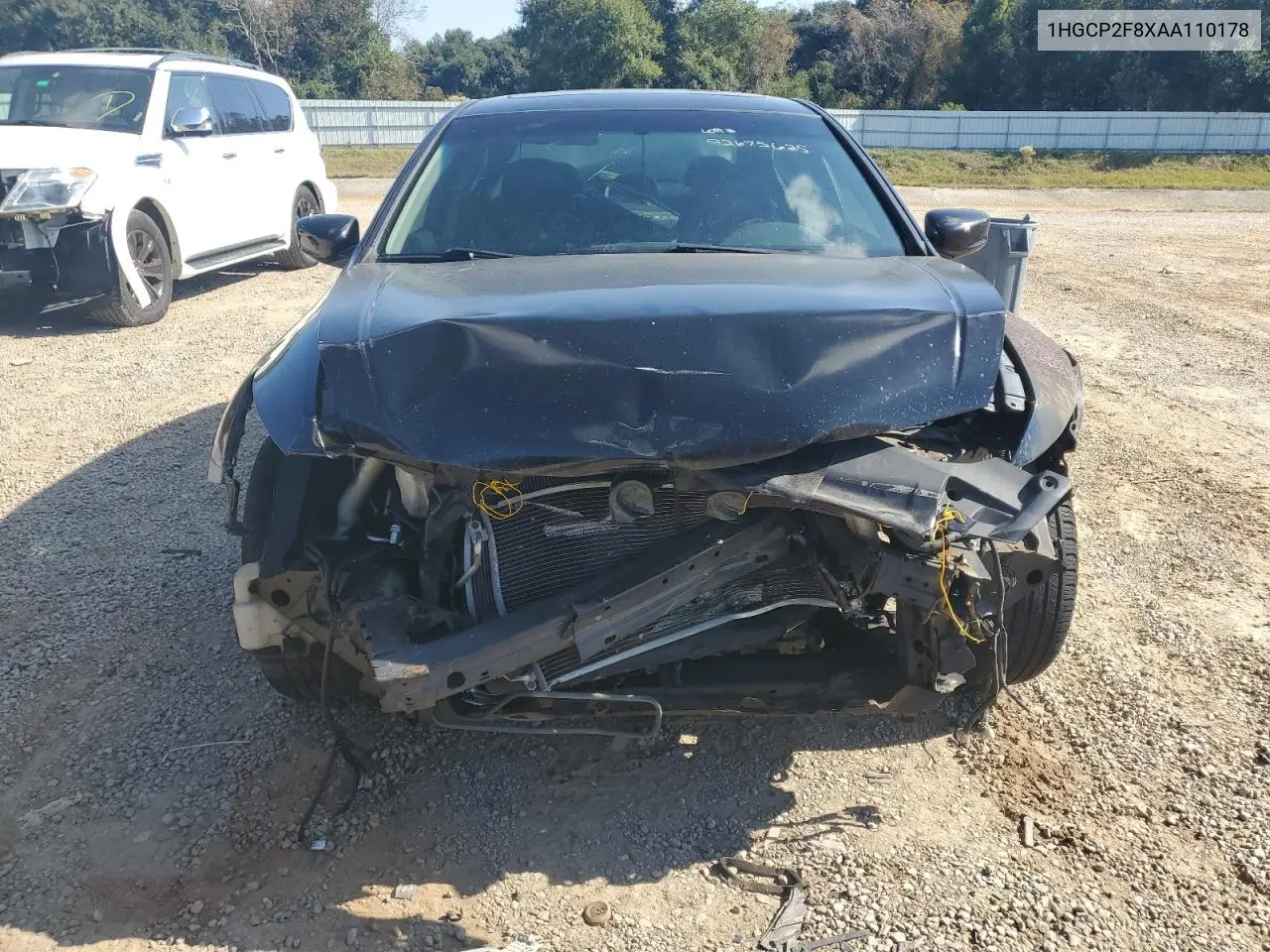 1HGCP2F8XAA110178 2010 Honda Accord Exl