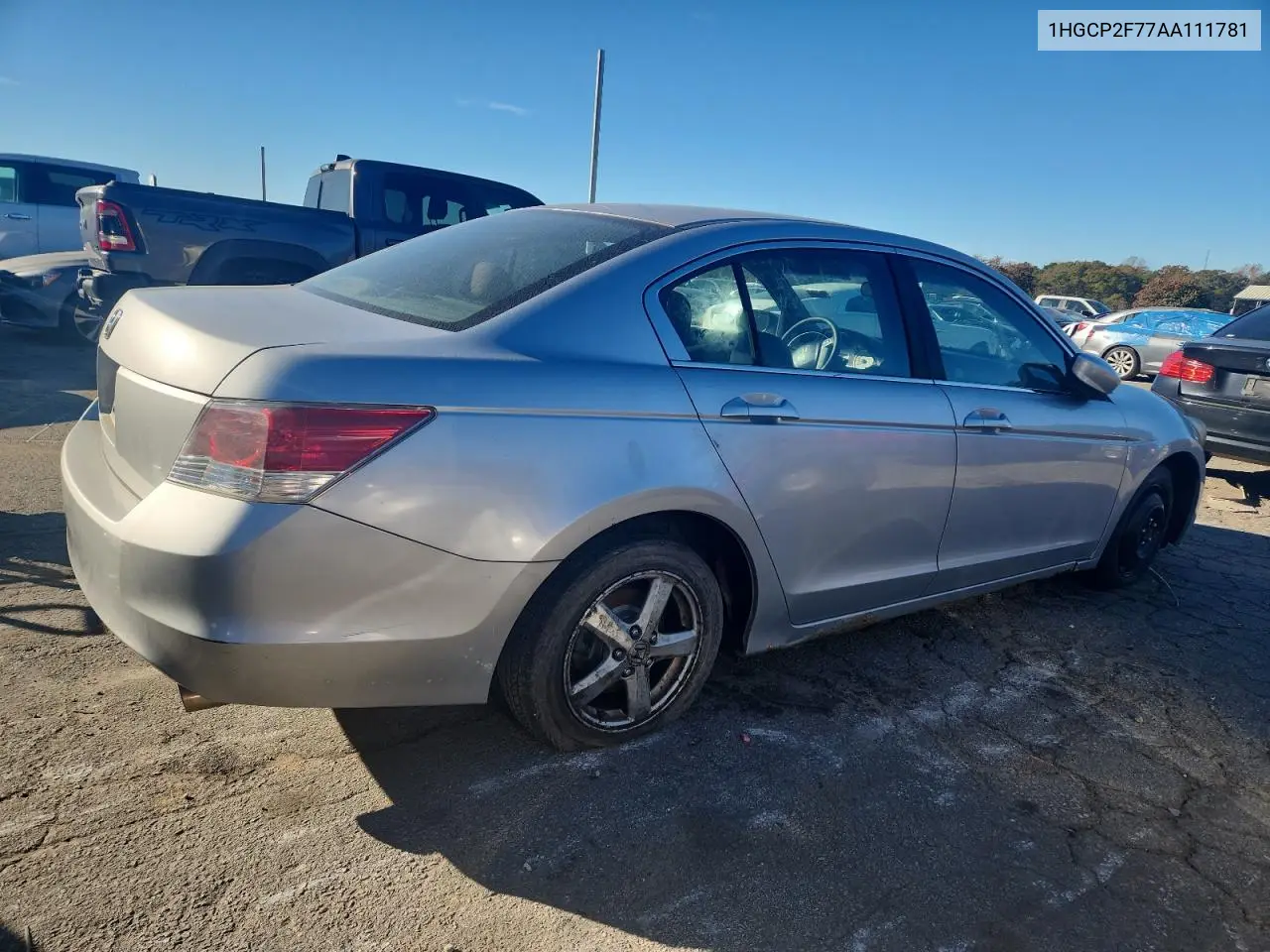 1HGCP2F77AA111781 2010 Honda Accord Ex