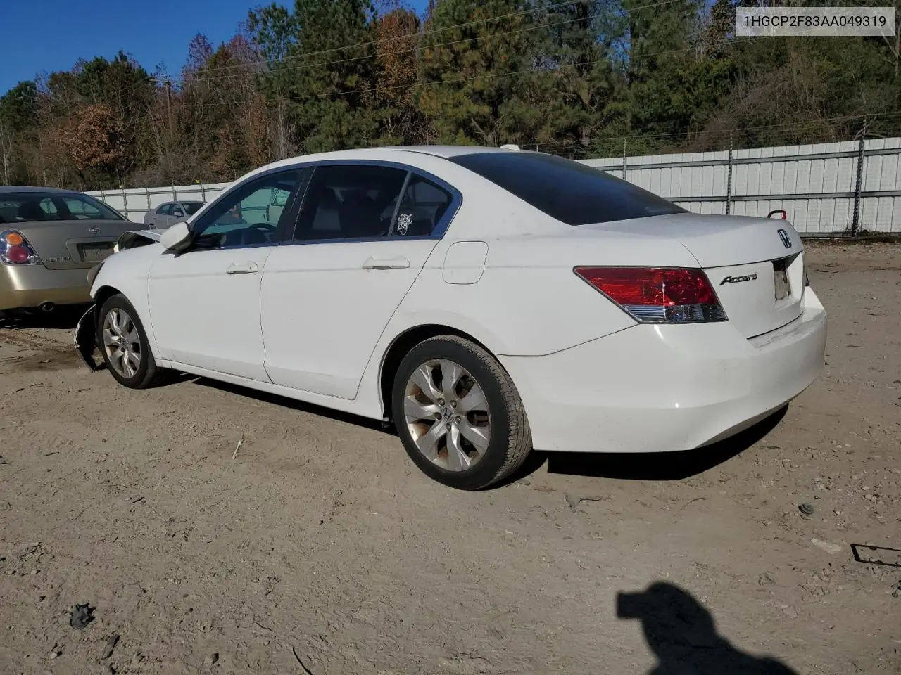 1HGCP2F83AA049319 2010 Honda Accord Exl