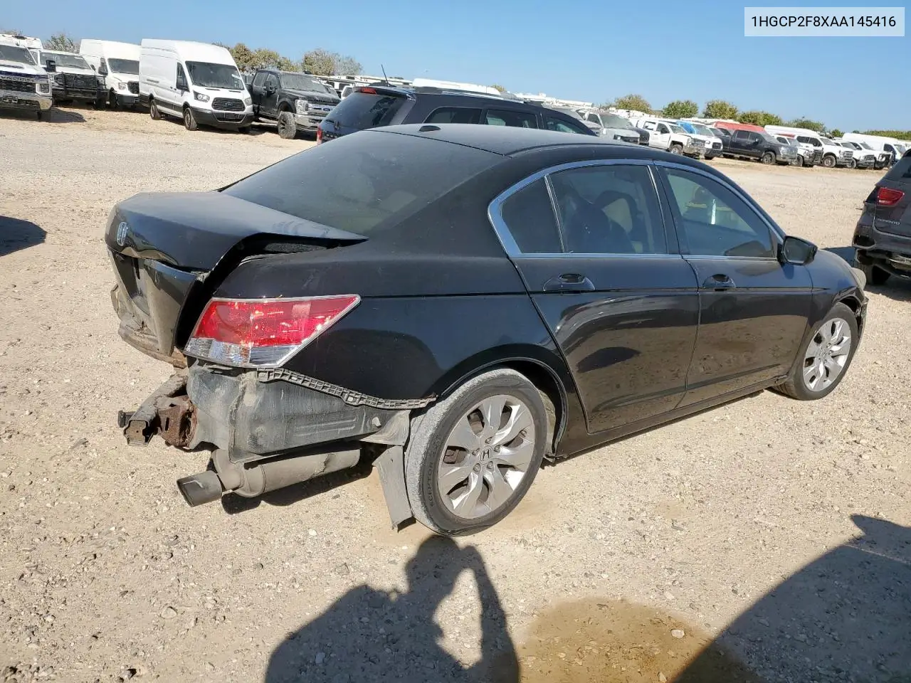1HGCP2F8XAA145416 2010 Honda Accord Exl