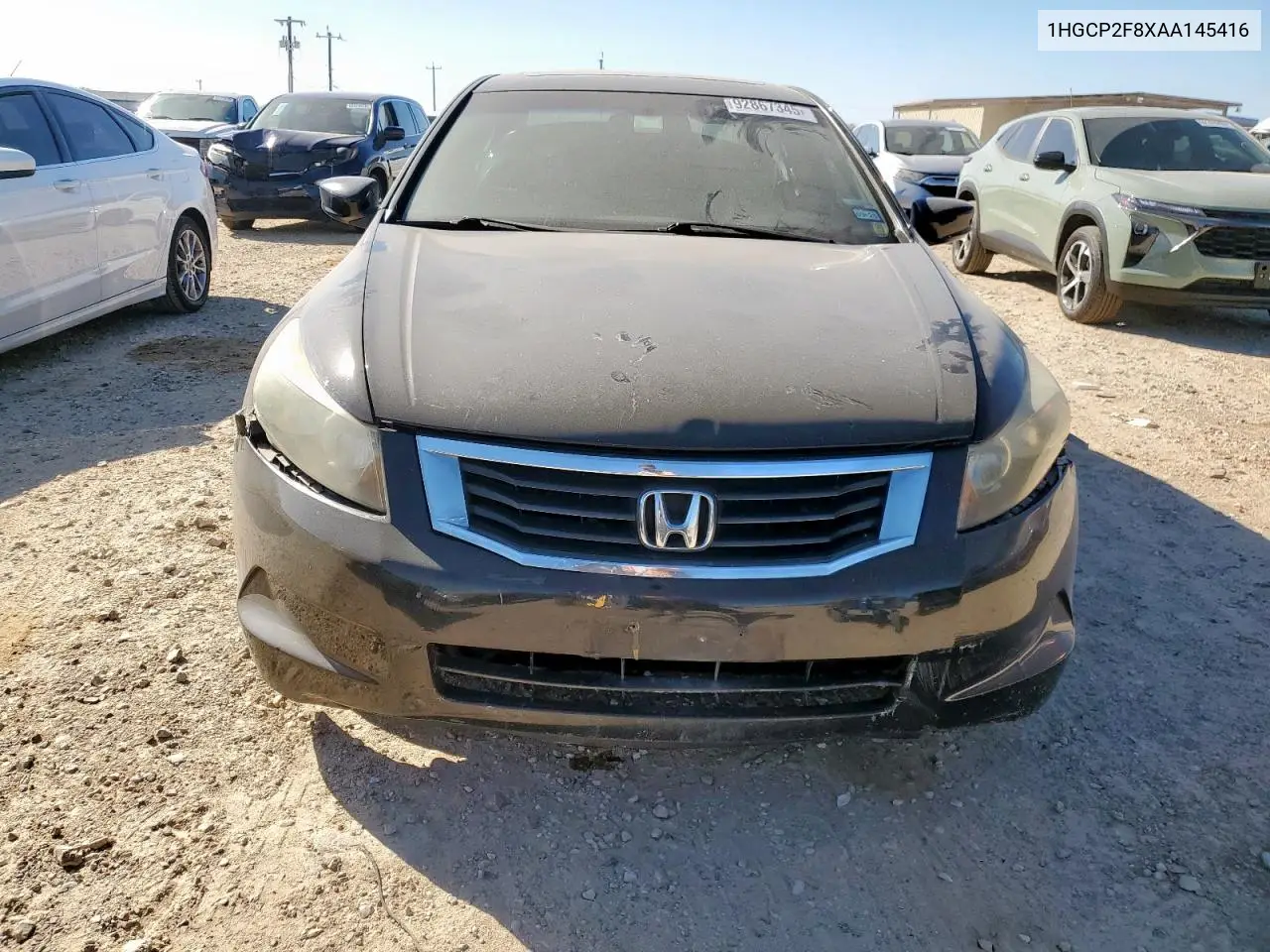 1HGCP2F8XAA145416 2010 Honda Accord Exl