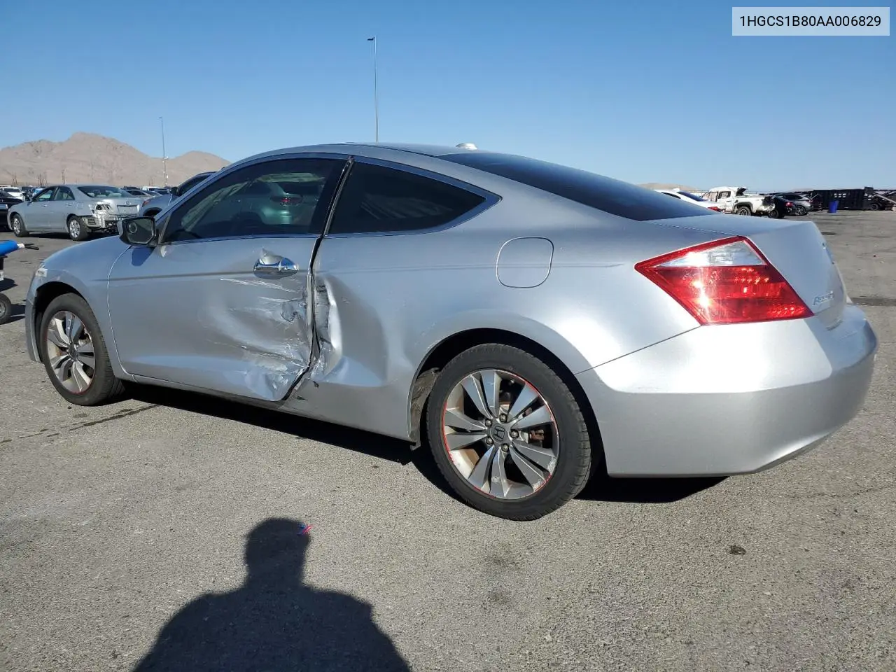 1HGCS1B80AA006829 2010 Honda Accord Exl