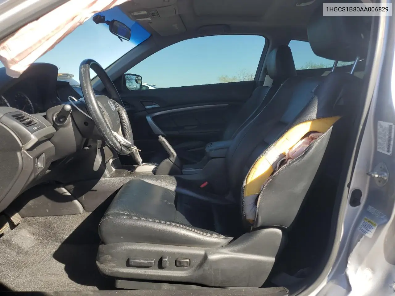 1HGCS1B80AA006829 2010 Honda Accord Exl