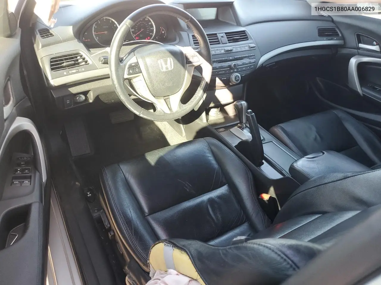 1HGCS1B80AA006829 2010 Honda Accord Exl
