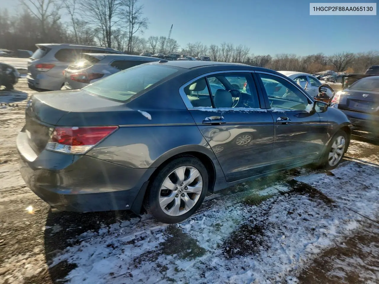 1HGCP2F88AA065130 2010 Honda Accord Exl