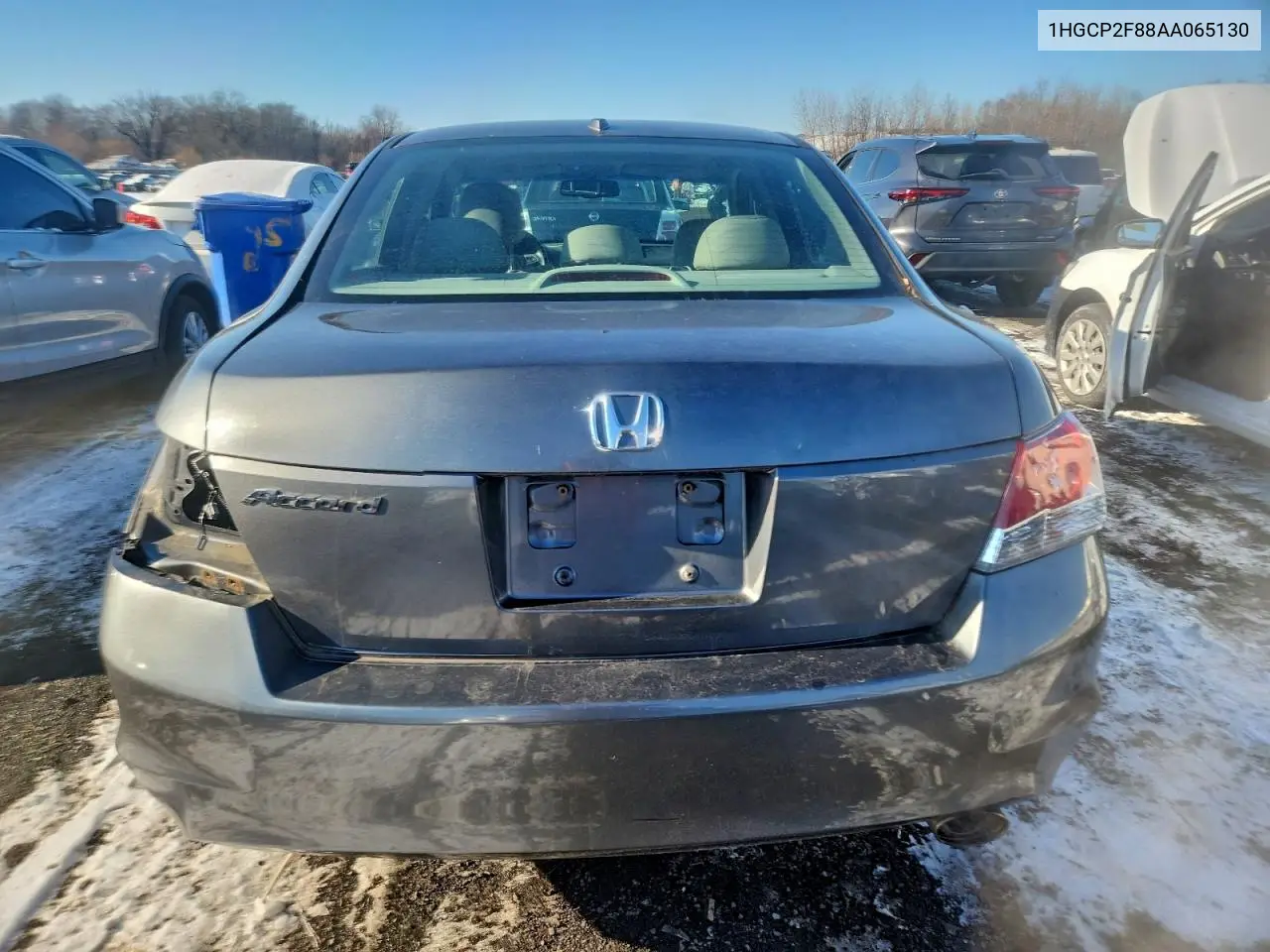 1HGCP2F88AA065130 2010 Honda Accord Exl