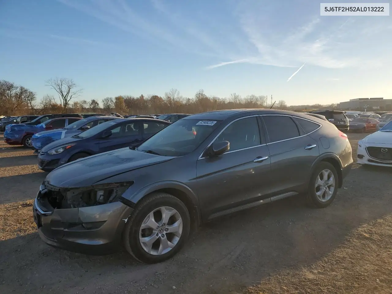 5J6TF2H52AL013222 2010 Honda Accord Crosstour Exl