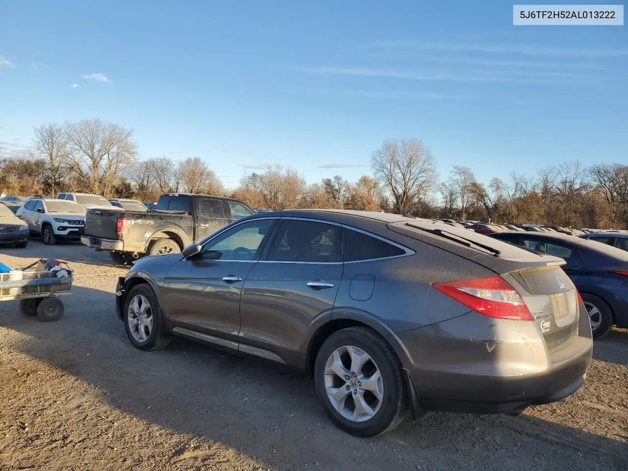 5J6TF2H52AL013222 2010 Honda Accord Crosstour Exl