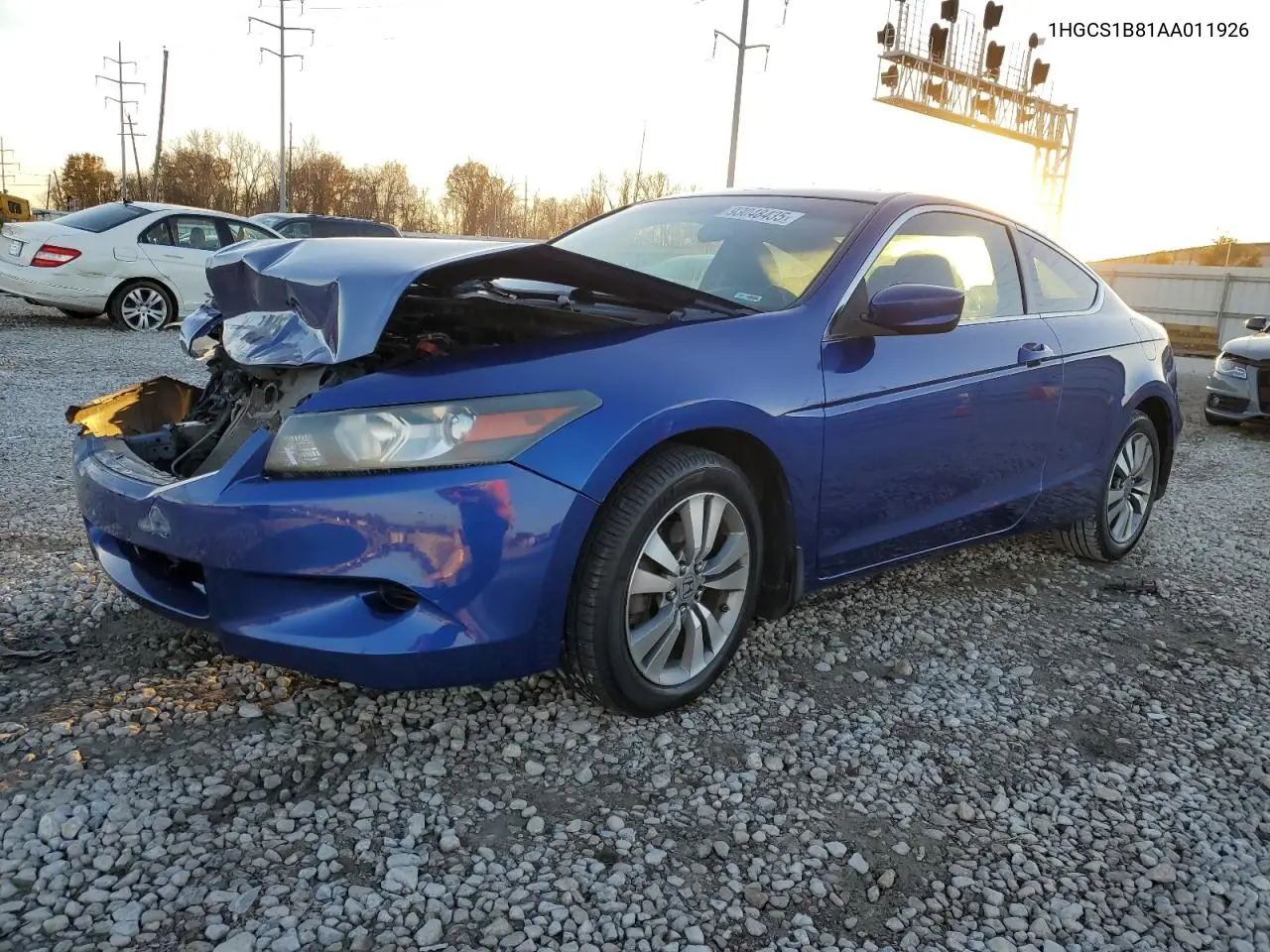 1HGCS1B81AA011926 2010 Honda Accord Exl