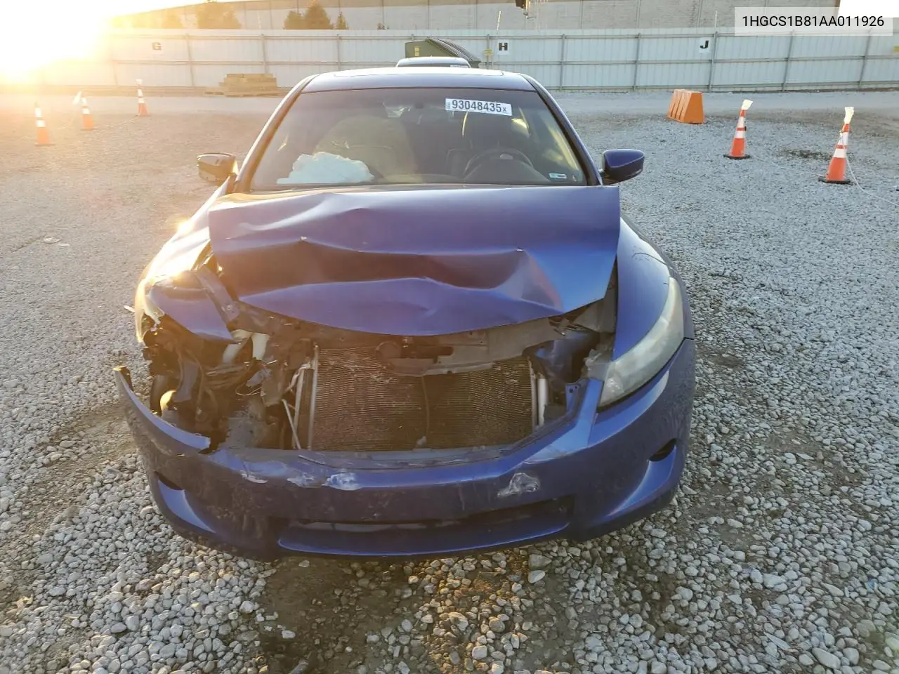 1HGCS1B81AA011926 2010 Honda Accord Exl