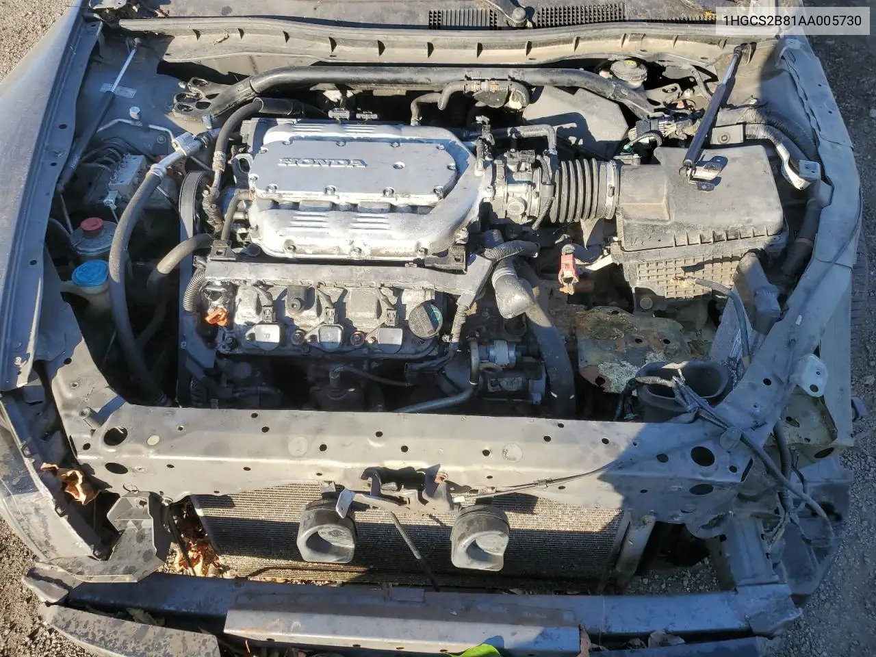 1HGCS2B81AA005730 2010 Honda Accord Exl
