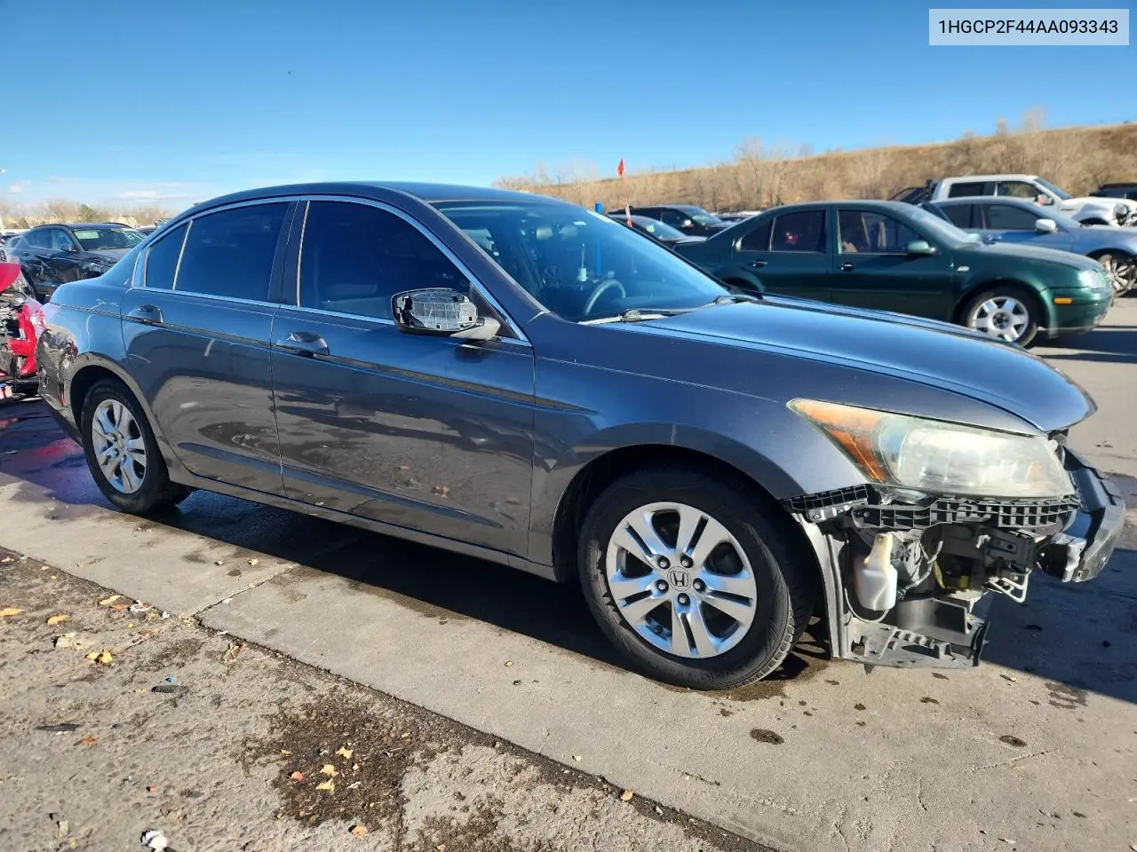 1HGCP2F44AA093343 2010 Honda Accord Lxp