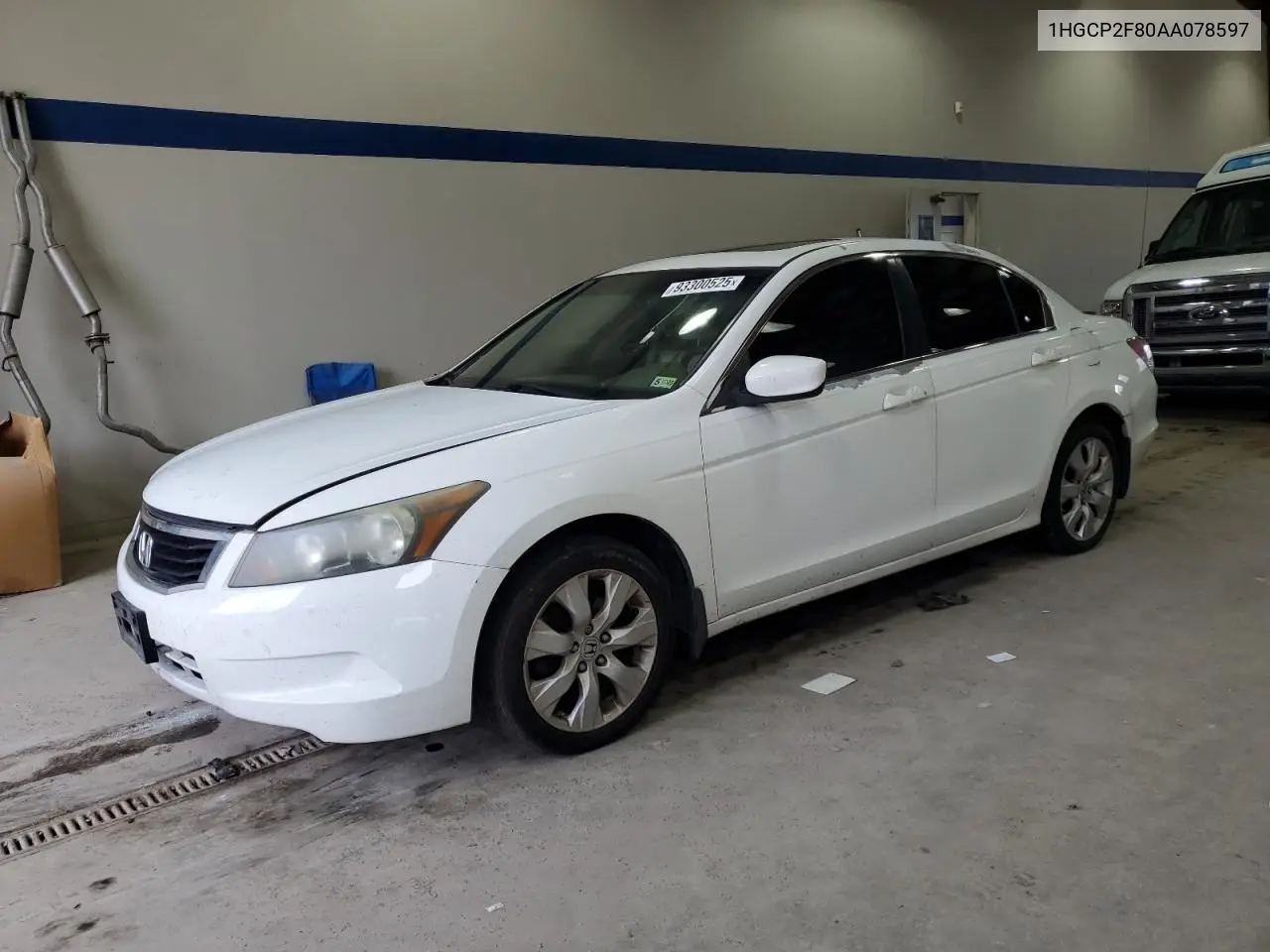 1HGCP2F80AA078597 2010 Honda Accord Exl
