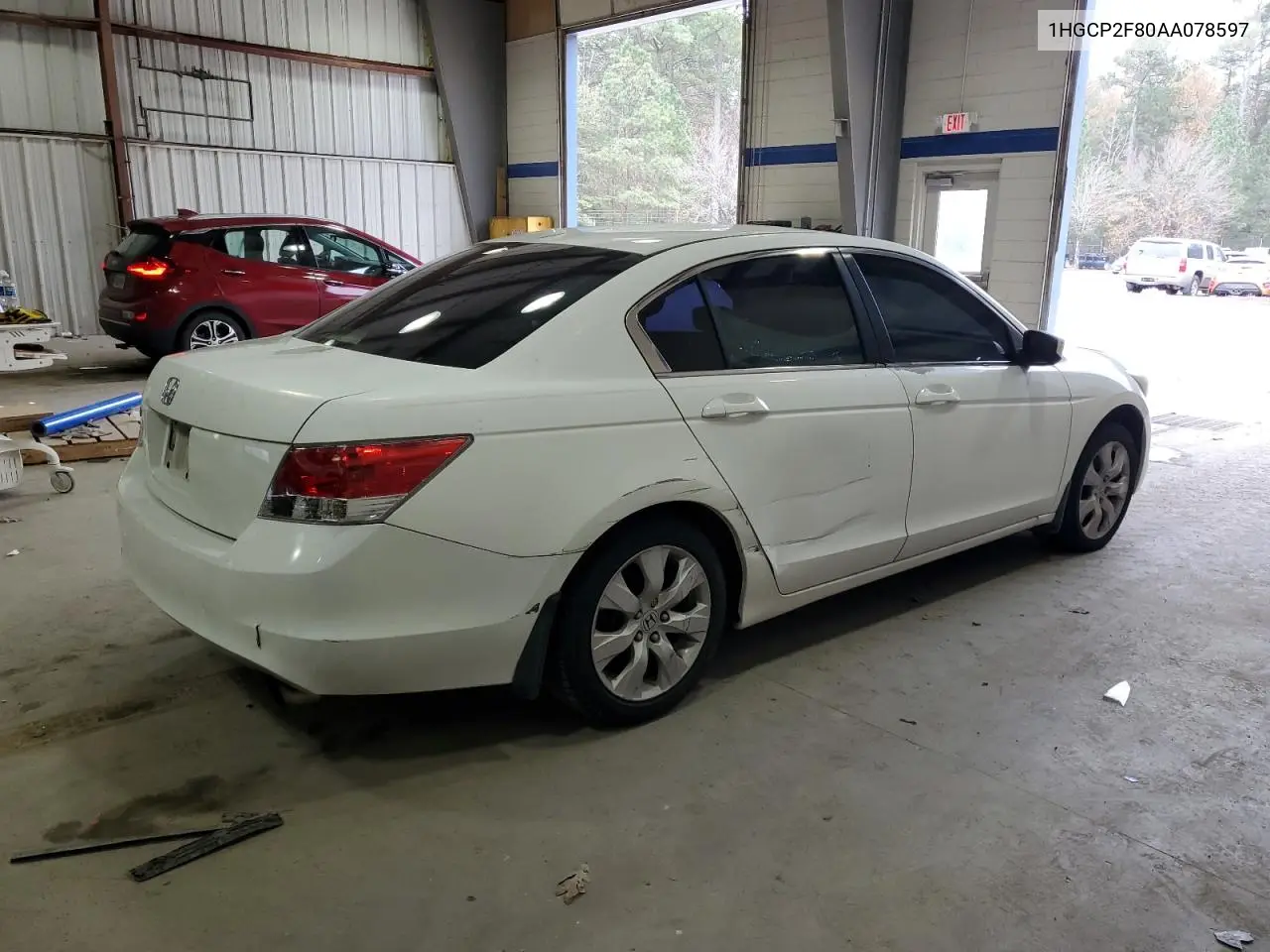 1HGCP2F80AA078597 2010 Honda Accord Exl