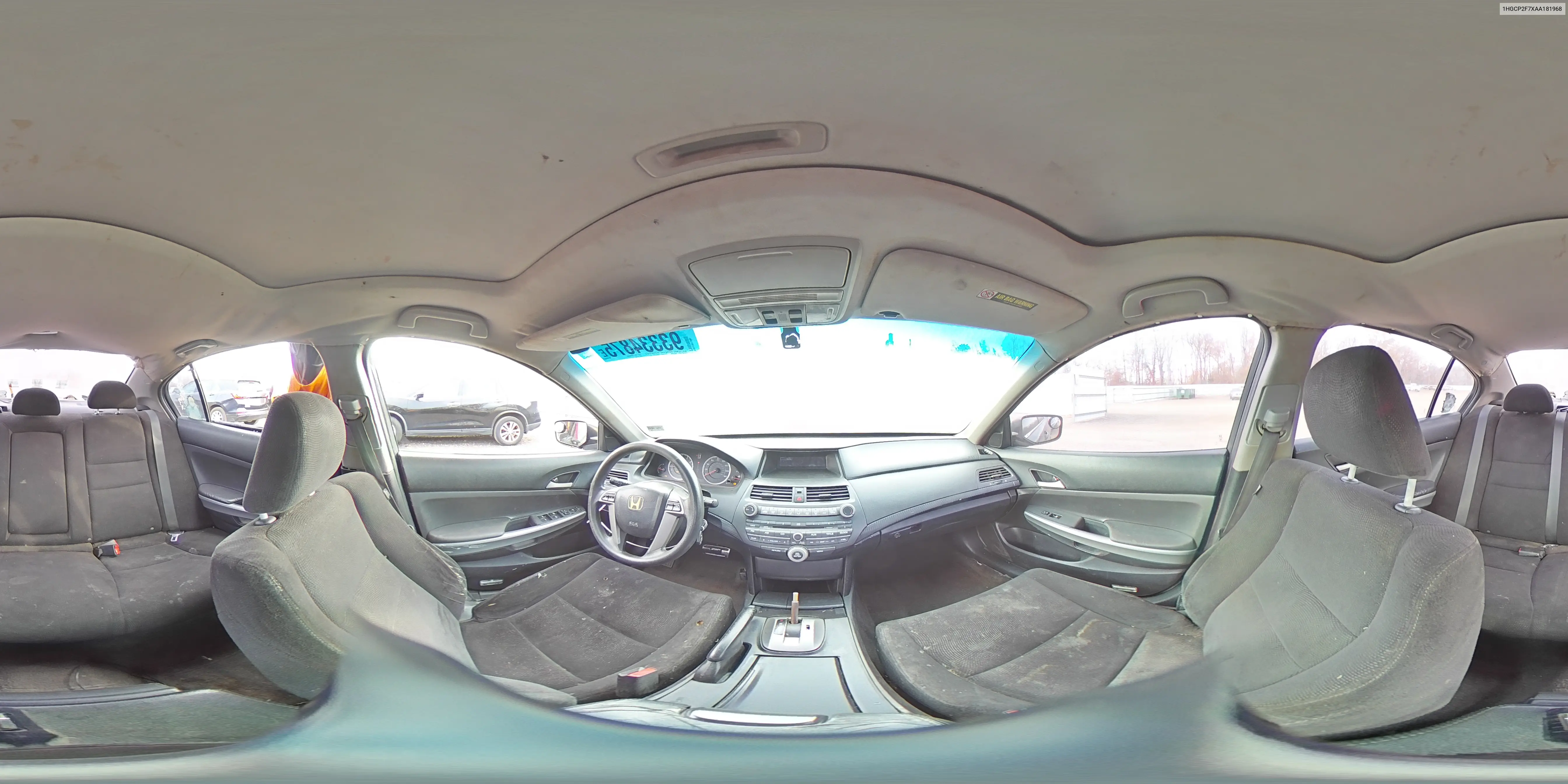 1HGCP2F7XAA181968 2010 Honda Accord Ex